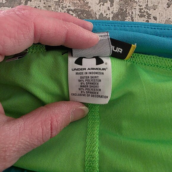 Under Armour Turquoise MD Loose Skort Size Medium - Picture 5 of 9